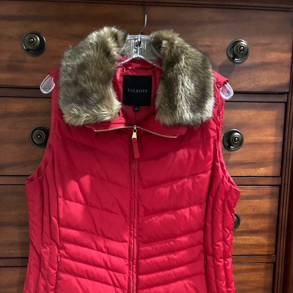 Talbots Genuine Down lightweight vest